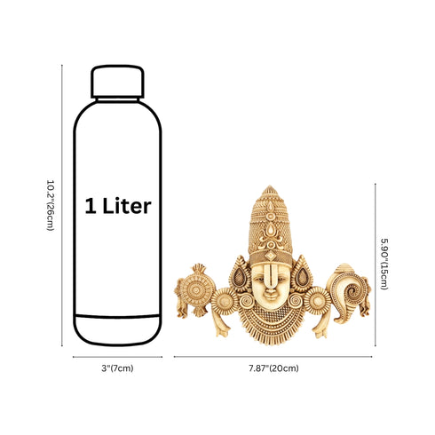 Cultured Marble Tirupati Balaji Hanging Statue